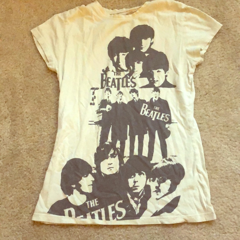 Beatles t shirt.